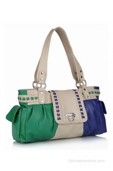 Butterflies Multicolour Criss-Cross Handbag